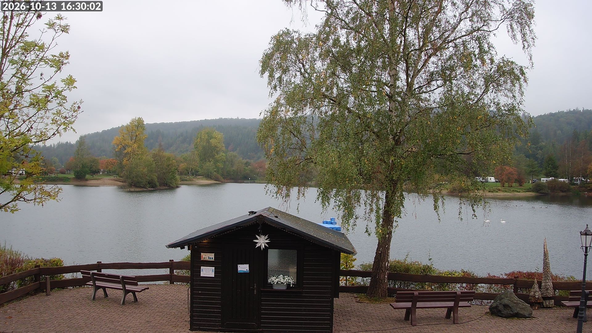 Archiv Foto Webcam Edersee: Campingpark Teichmann