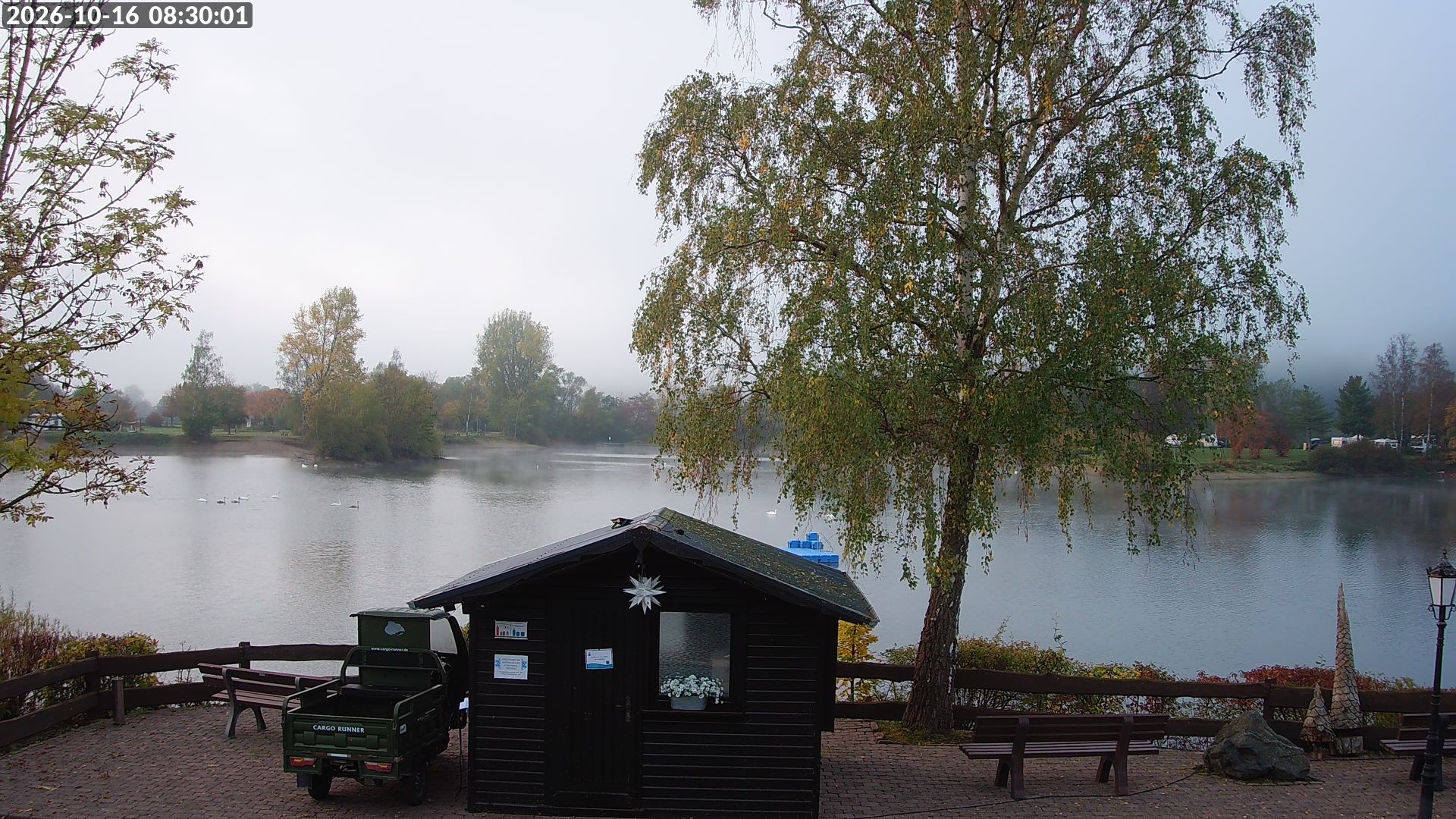 Archiv Foto Webcam Edersee: Campingpark Teichmann