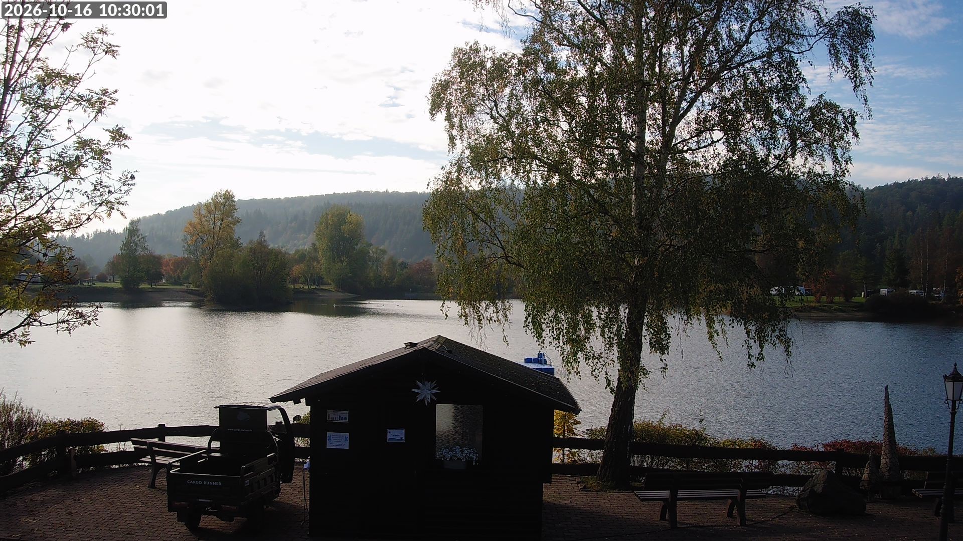Archiv Foto Webcam Edersee: Campingpark Teichmann