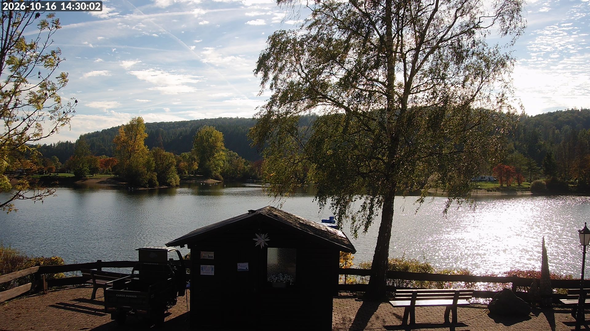 Archiv Foto Webcam Edersee: Campingpark Teichmann