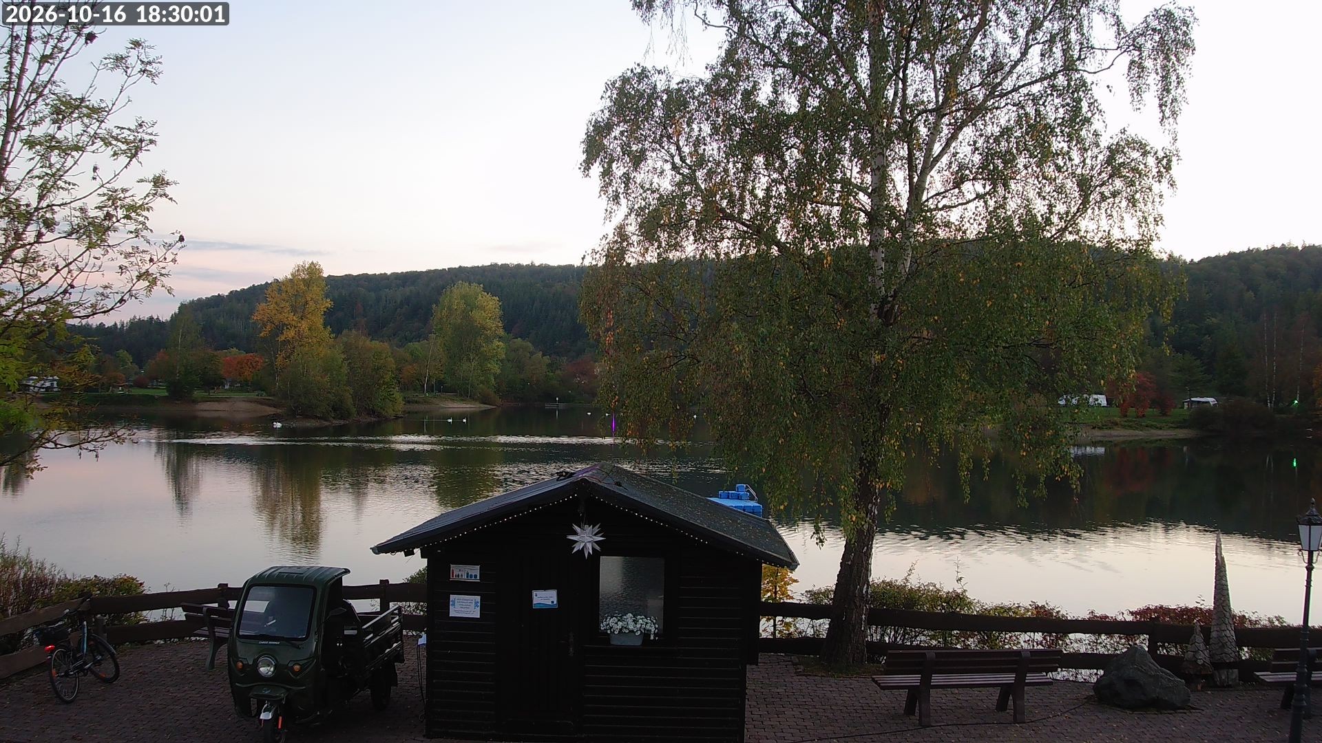 Archiv Foto Webcam Edersee: Campingpark Teichmann