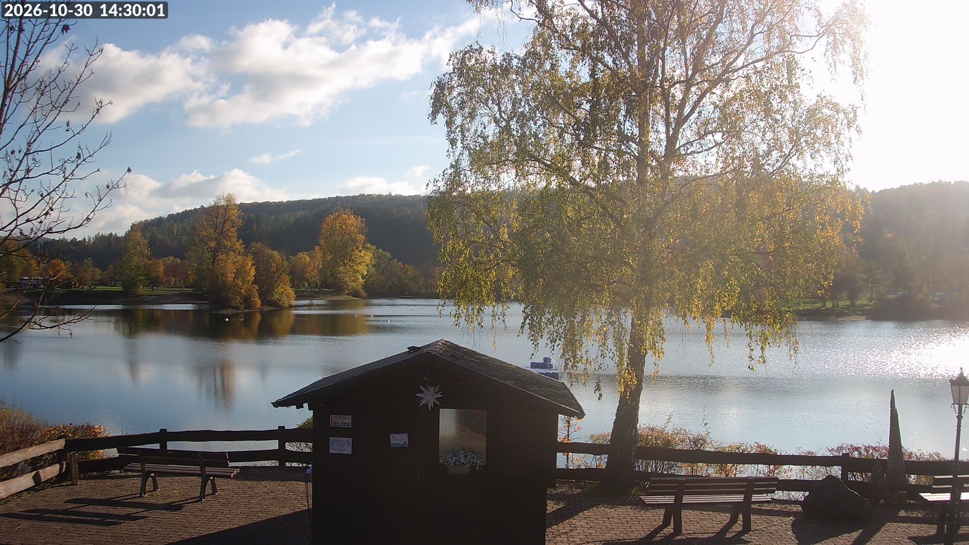 Archiv Foto Webcam Edersee: Campingpark Teichmann