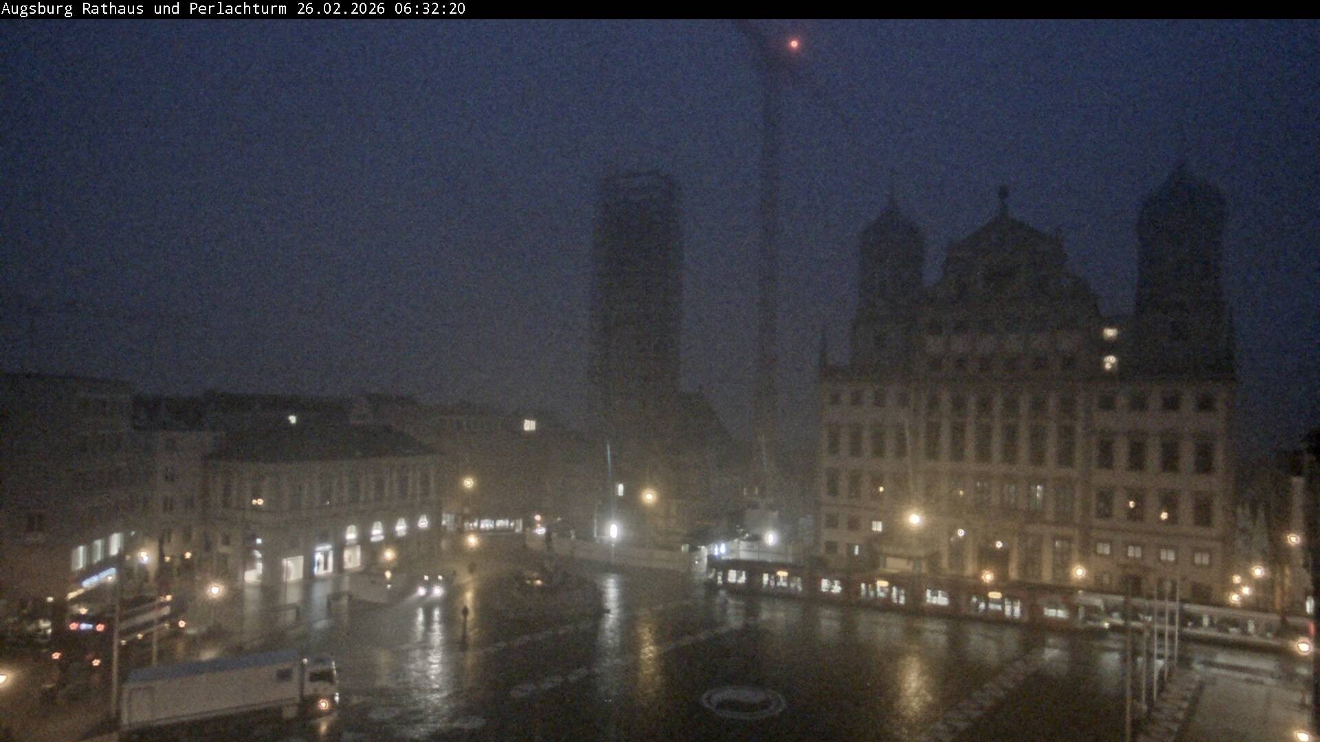Archived image Webcam Rathausplatz in Augsburg, Bavaria