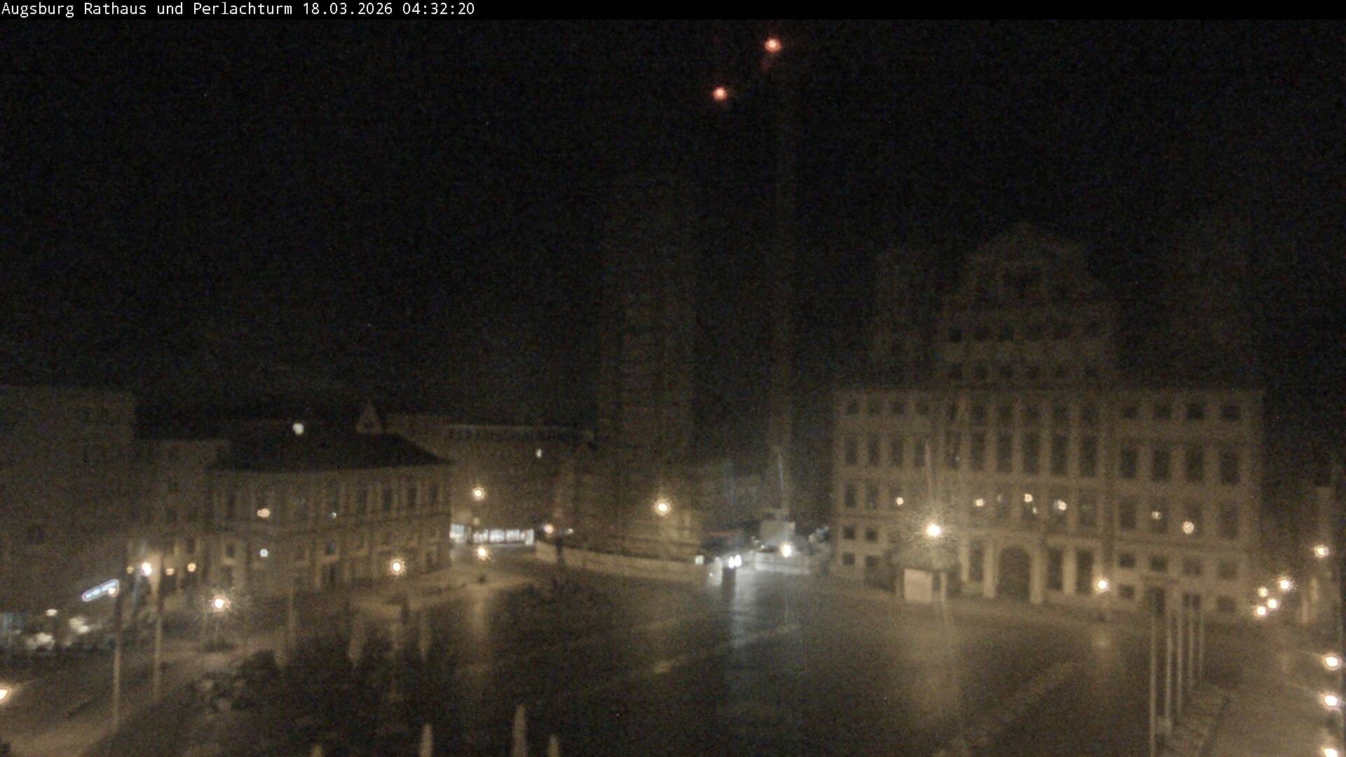 Archived image Webcam Rathausplatz in Augsburg, Bavaria