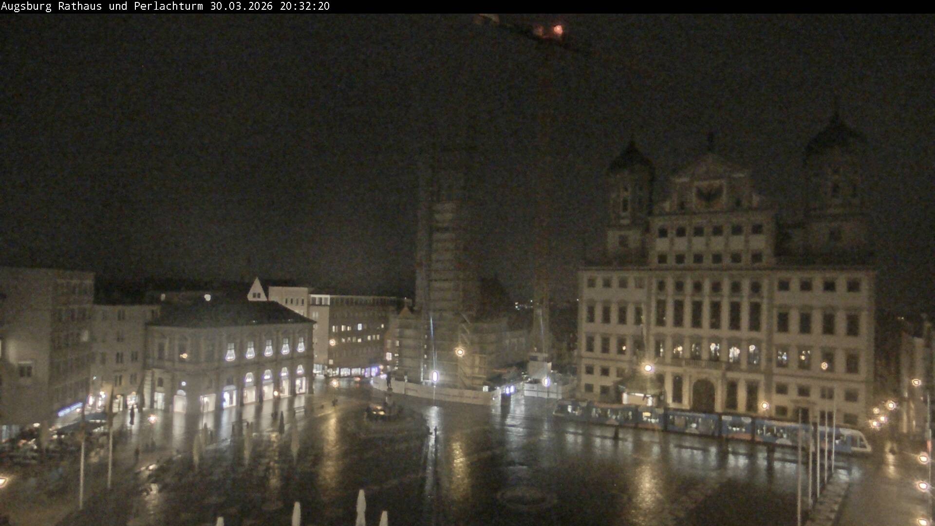 Archived image Webcam Rathausplatz in Augsburg, Bavaria