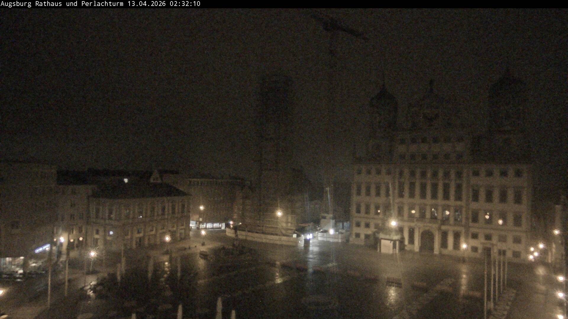 Archived image Webcam Rathausplatz in Augsburg, Bavaria