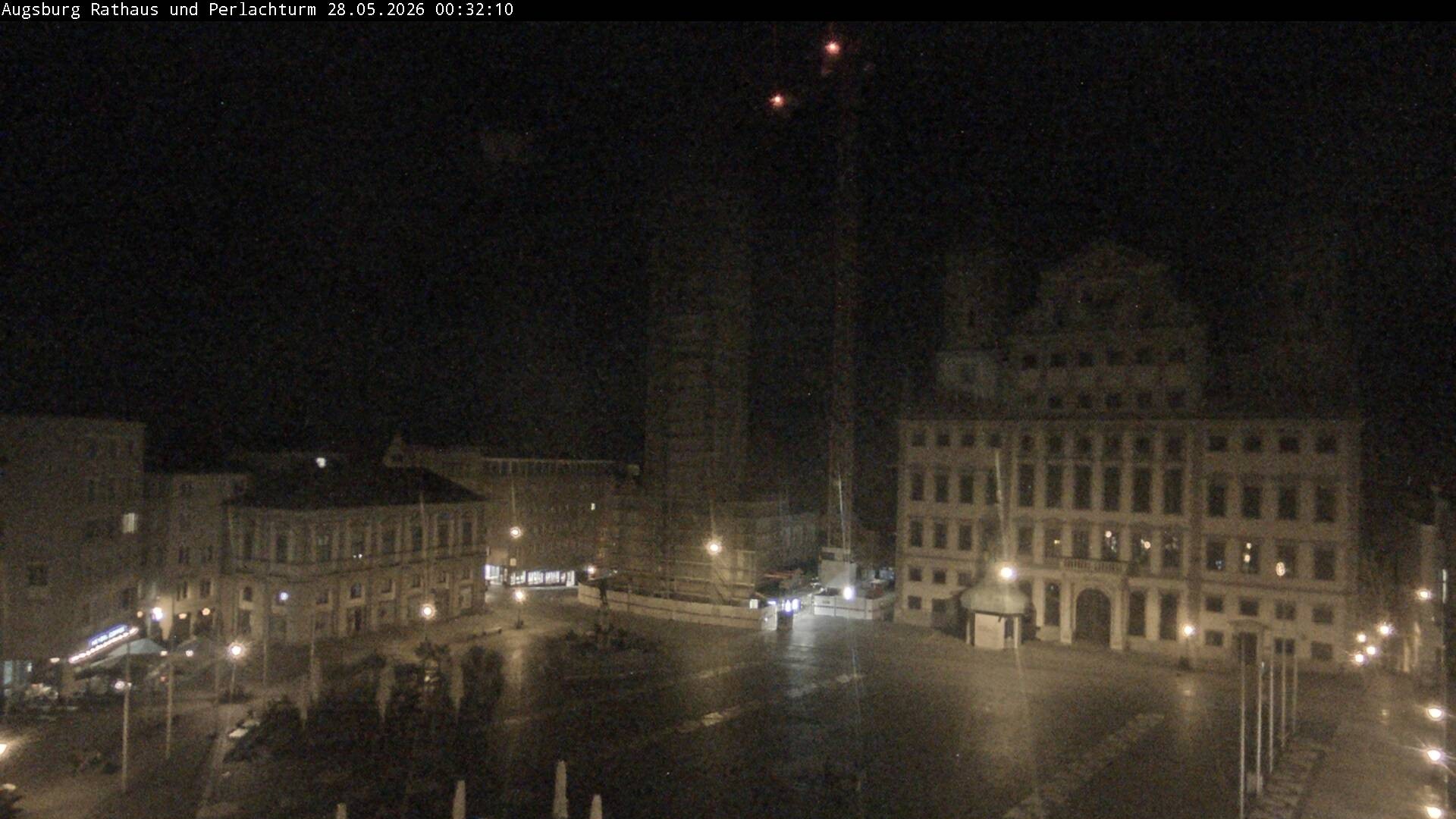Archived image Webcam Rathausplatz in Augsburg, Bavaria