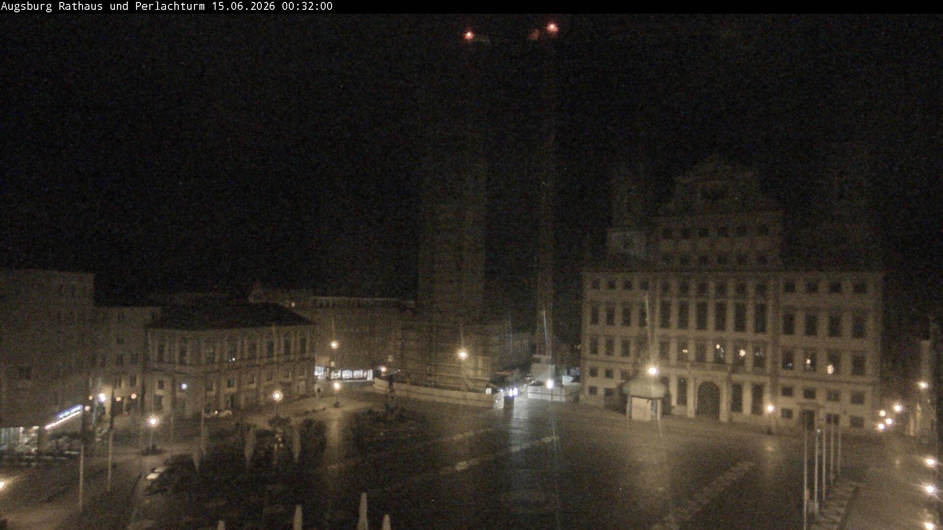 Archived image Webcam Rathausplatz in Augsburg, Bavaria