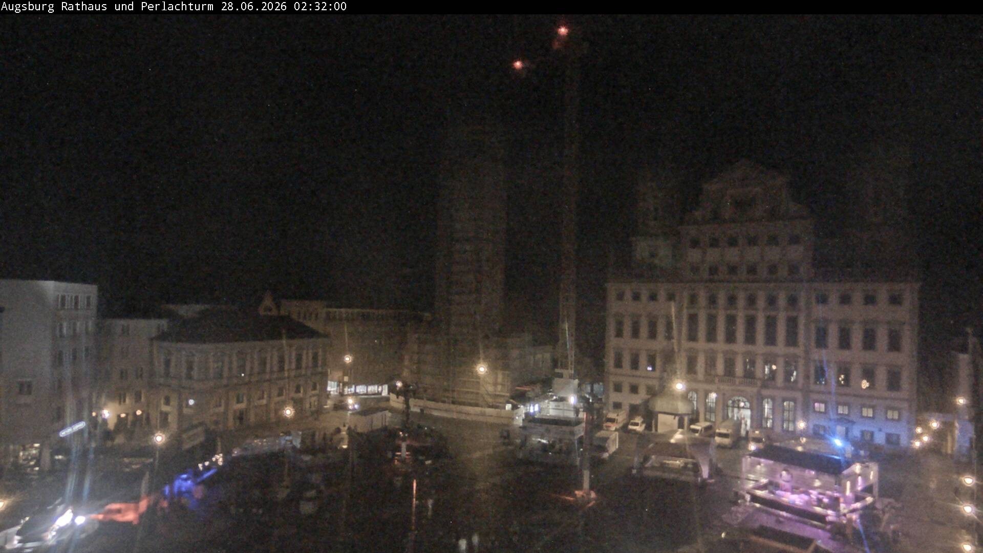 Archived image Webcam Rathausplatz in Augsburg, Bavaria
