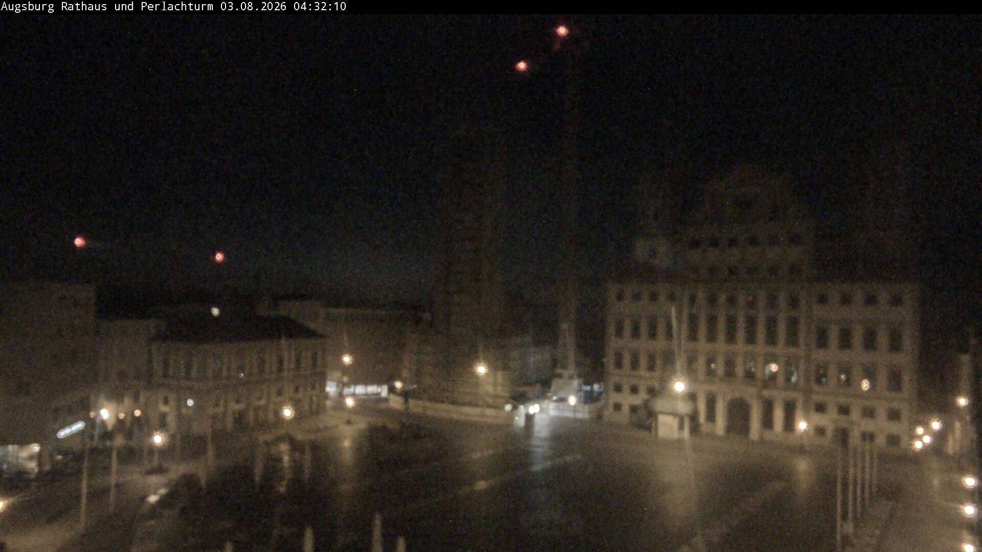 Archived image Webcam Rathausplatz in Augsburg, Bavaria