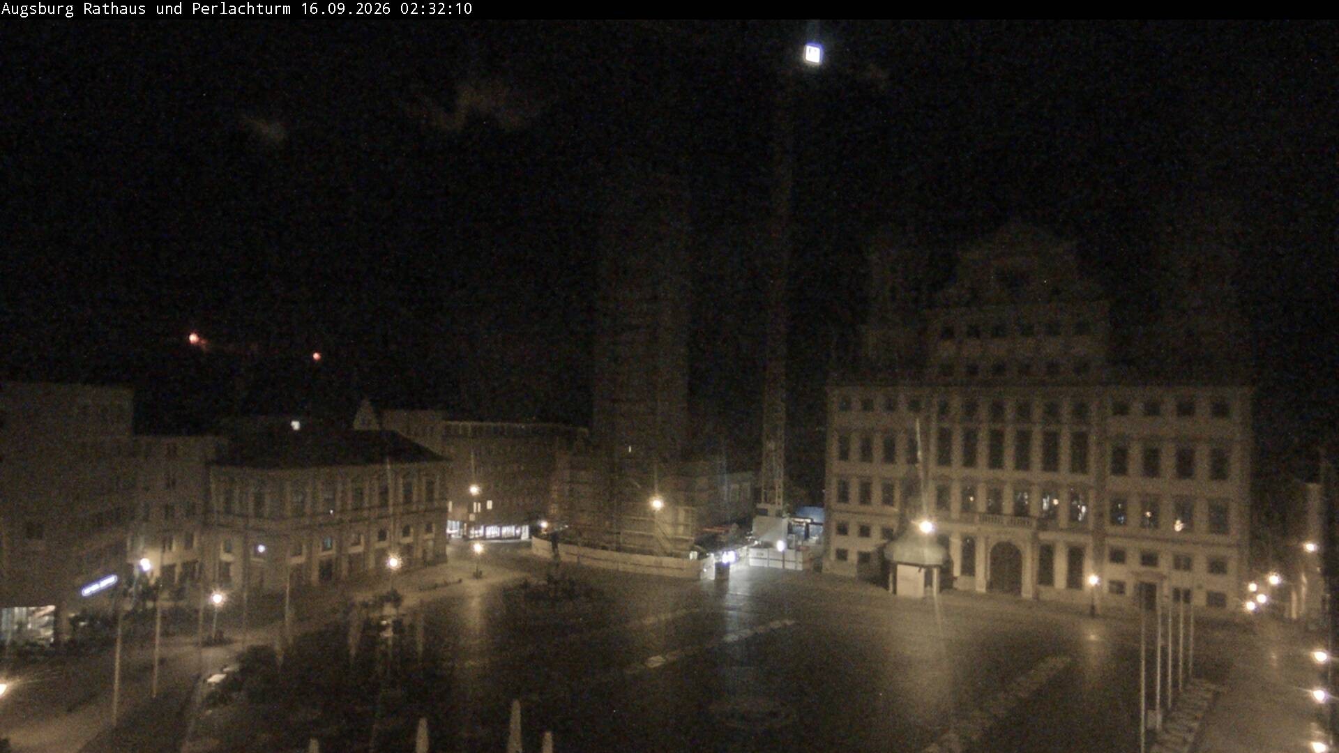 Archived image Webcam Rathausplatz in Augsburg, Bavaria