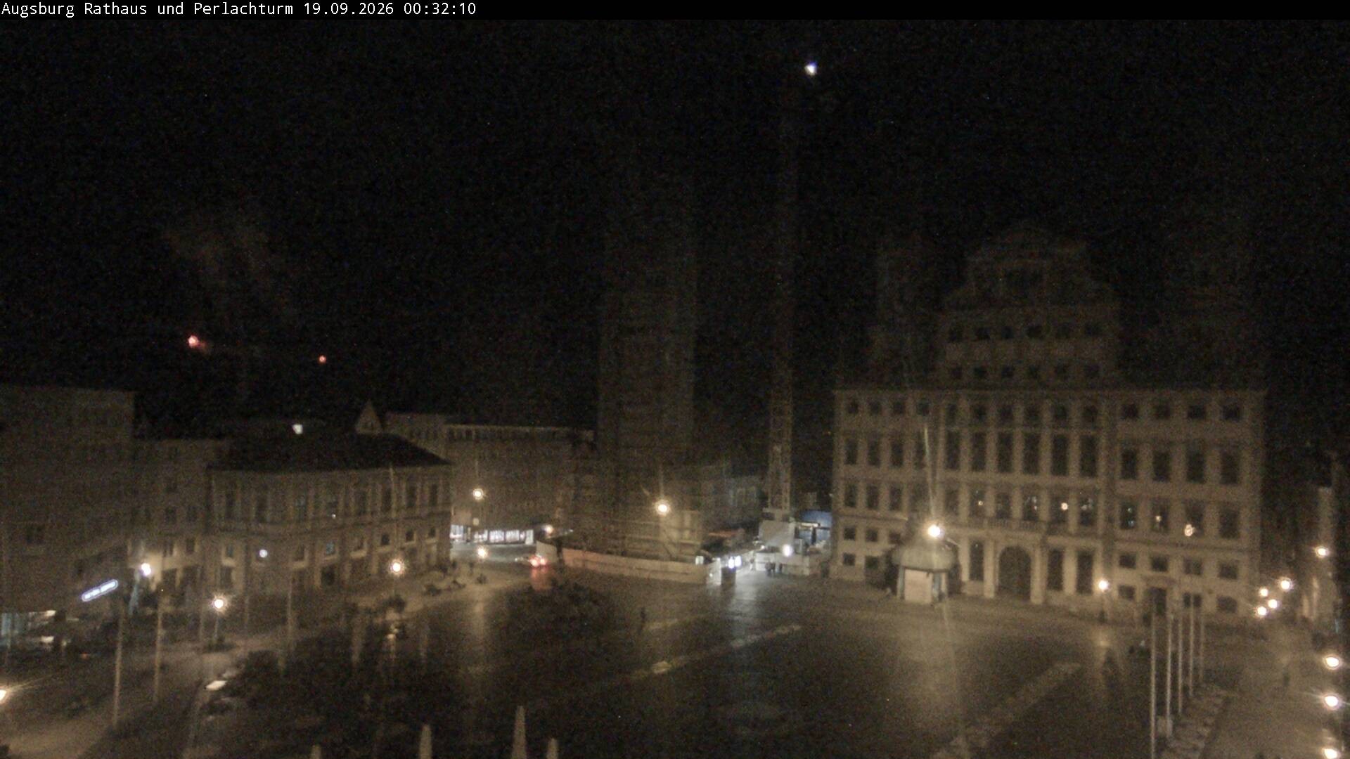 Archived image Webcam Rathausplatz in Augsburg, Bavaria