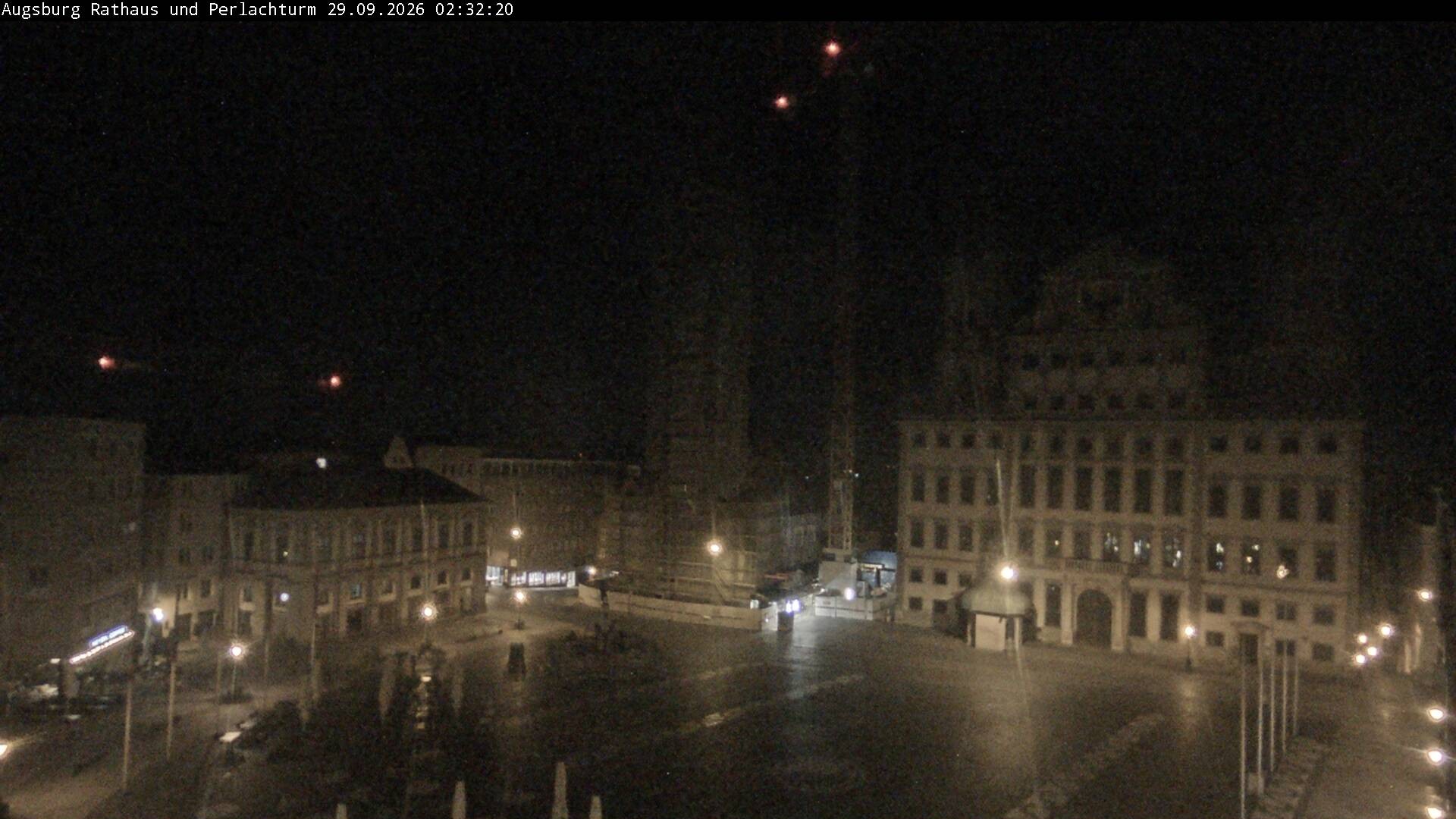 Archived image Webcam Rathausplatz in Augsburg, Bavaria
