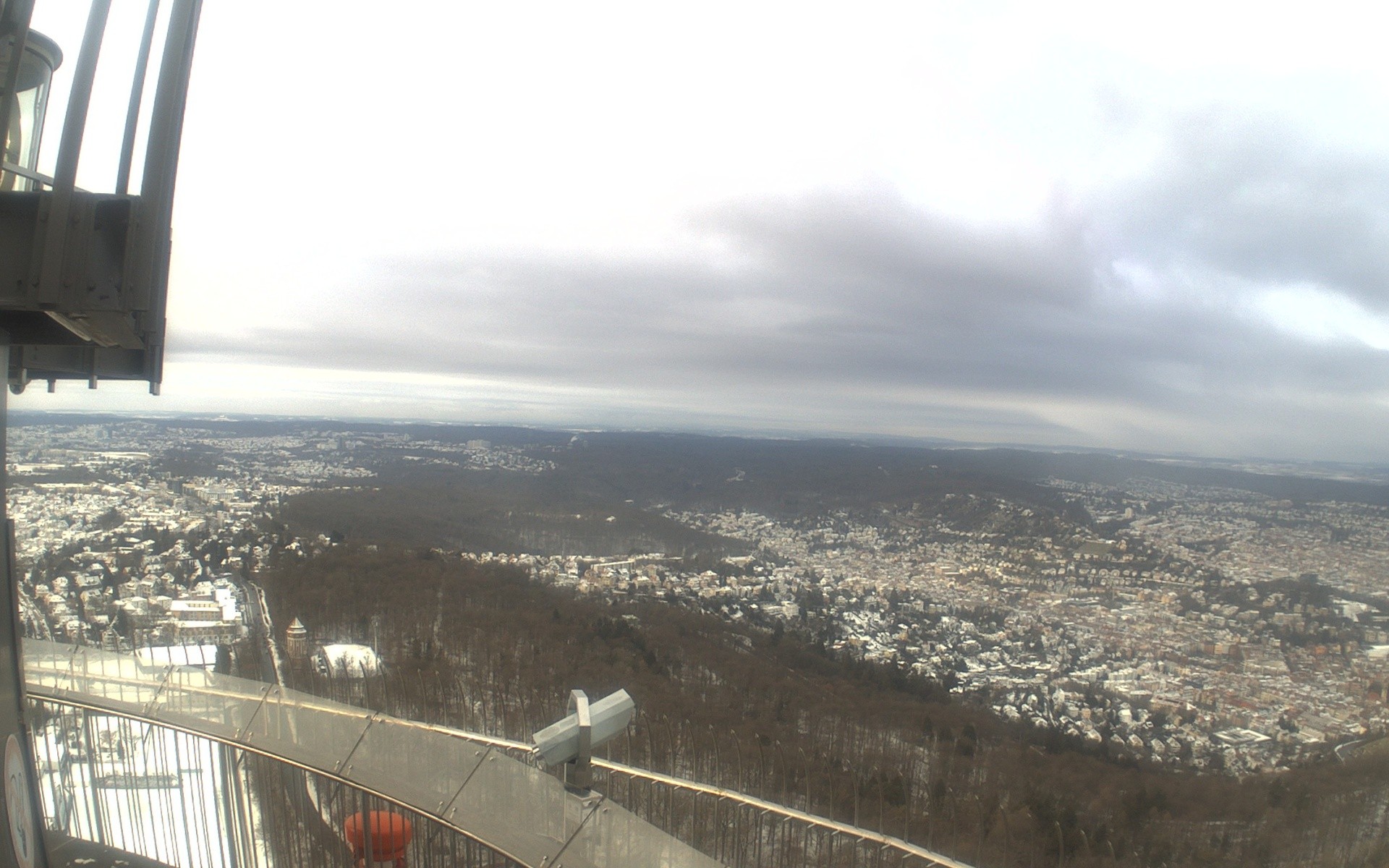 Archiv Foto Webcam Fernsehturm in Stuttgart mit Blick über die Stadt