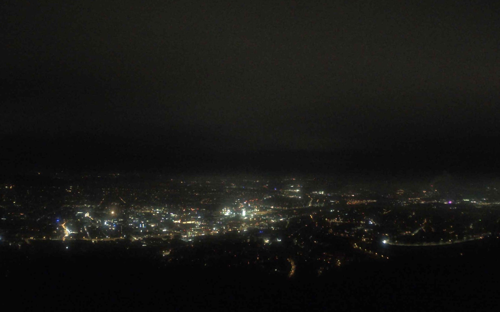 Archiv Foto Webcam Fernsehturm Stuttgart - Blick auf die Stadtmitte