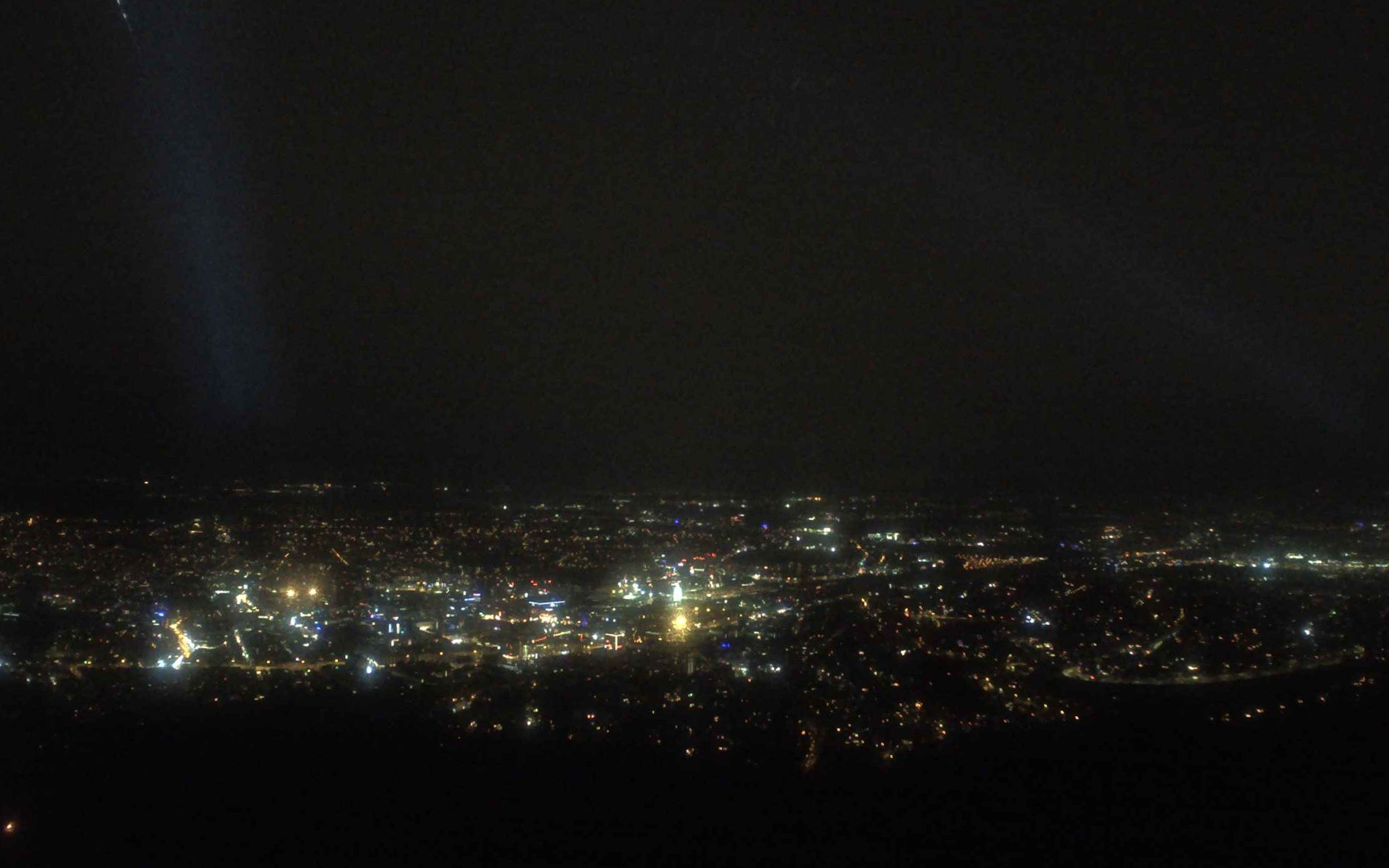 Archiv Foto Webcam Fernsehturm Stuttgart - Blick auf die Stadtmitte
