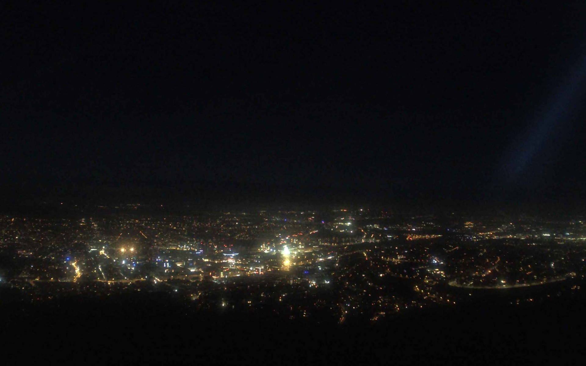 Archiv Foto Webcam Fernsehturm Stuttgart - Blick auf die Stadtmitte