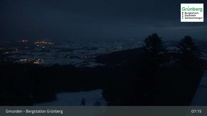 Archiv Foto Webcam Gmunden: Grünberger Seilbahn