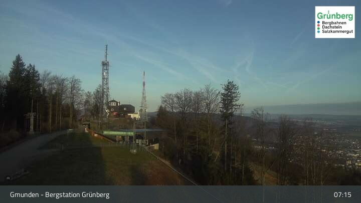Archiv Foto Webcam Gmunden: Grünberger Seilbahn