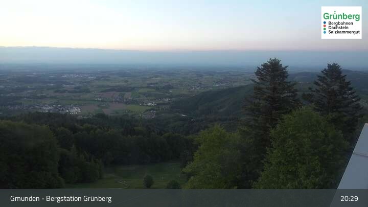 Archiv Foto Webcam Gmunden: Grünberger Seilbahn