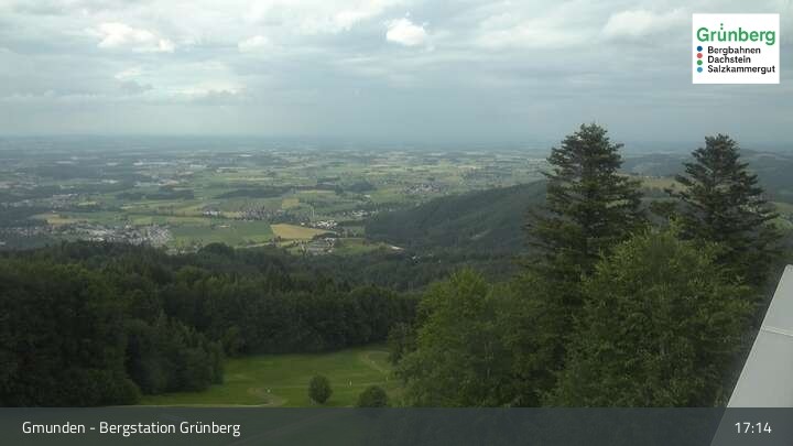 Archiv Foto Webcam Gmunden: Grünberger Seilbahn