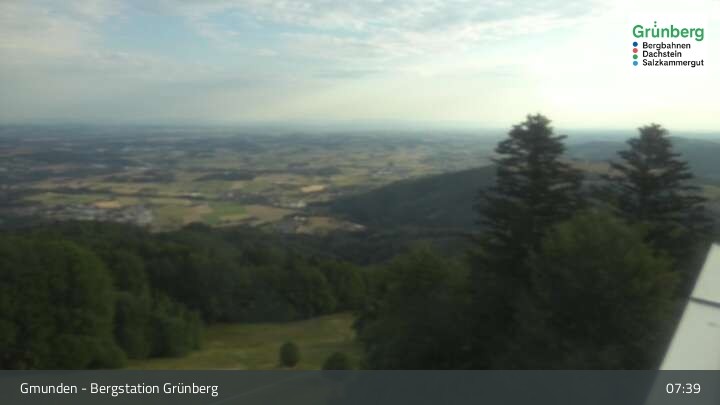 Archiv Foto Webcam Gmunden: Grünberger Seilbahn