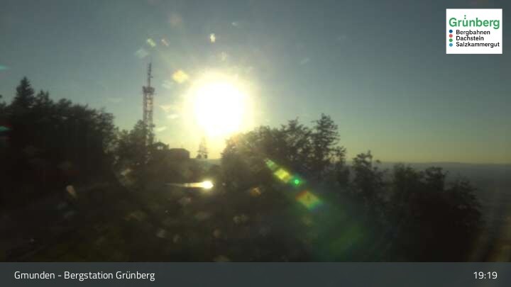Archiv Foto Webcam Gmunden: Grünberger Seilbahn