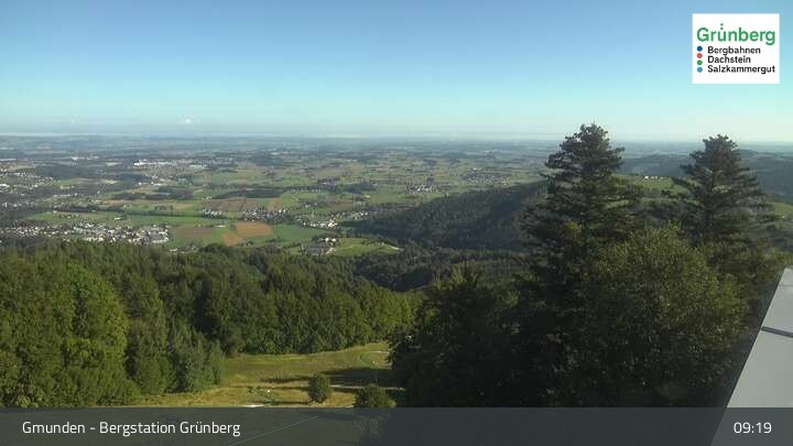 Archiv Foto Webcam Gmunden: Grünberger Seilbahn