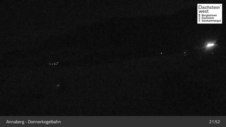 Archiv Foto Webcam Annaberg-Lungötz - Dachstein West - Donnerkogelbahn