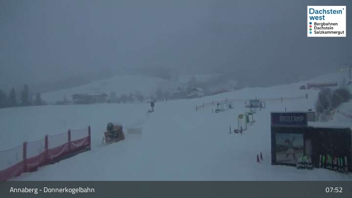 Archiv Foto Webcam Annaberg-Lungötz - Dachstein West - Donnerkogelbahn