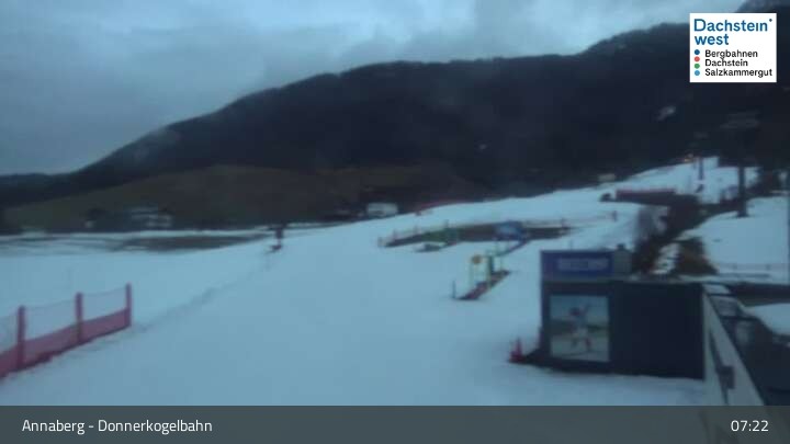 Archiv Foto Webcam Annaberg-Lungötz - Dachstein West - Donnerkogelbahn