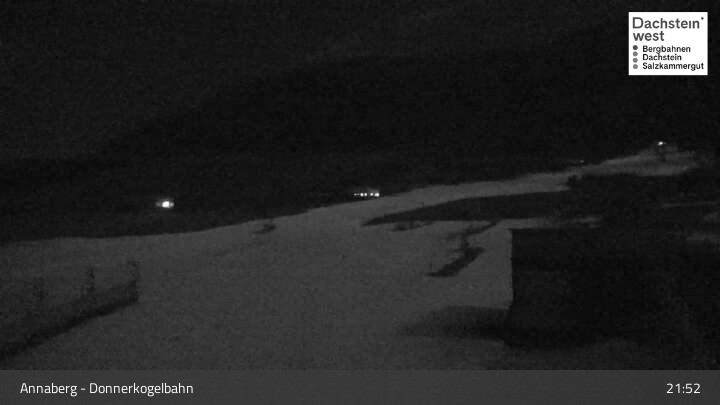 Archiv Foto Webcam Annaberg-Lungötz - Dachstein West - Donnerkogelbahn