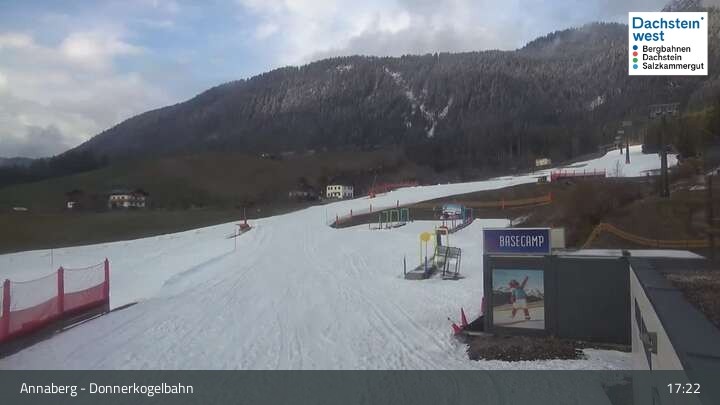 Archiv Foto Webcam Annaberg-Lungötz - Dachstein West - Donnerkogelbahn