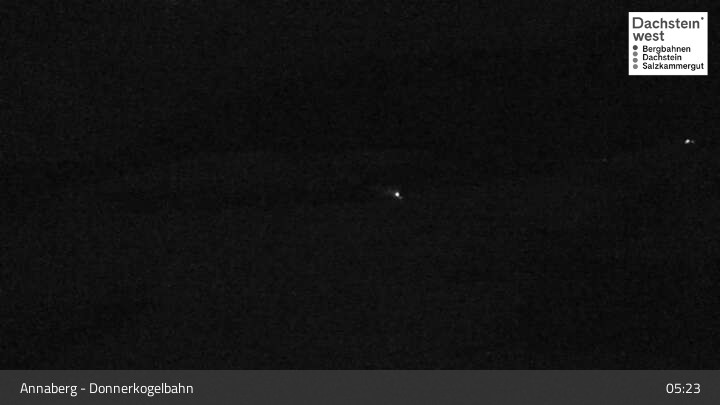 Archiv Foto Webcam Annaberg-Lungötz - Dachstein West - Donnerkogelbahn