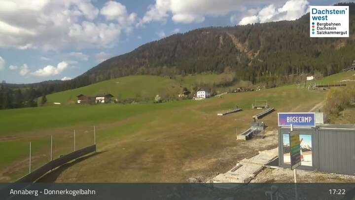 Archiv Foto Webcam Annaberg-Lungötz - Dachstein West - Donnerkogelbahn