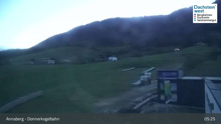 Archiv Foto Webcam Annaberg-Lungötz - Dachstein West - Donnerkogelbahn