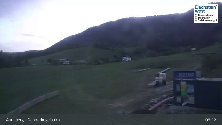 Archiv Foto Webcam Annaberg-Lungötz - Dachstein West - Donnerkogelbahn