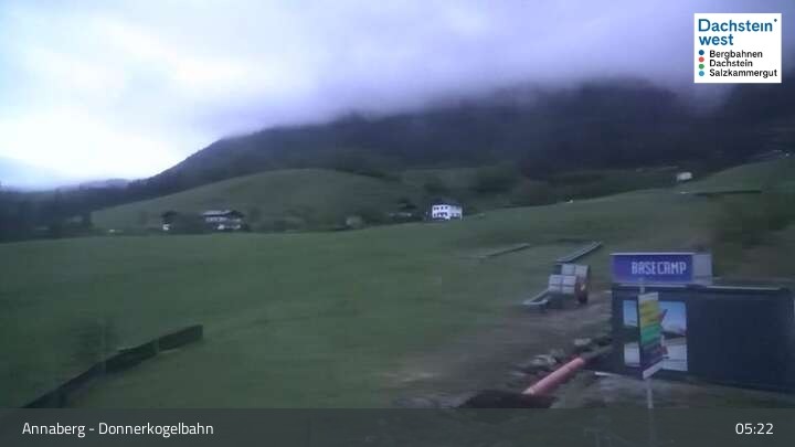Archiv Foto Webcam Annaberg-Lungötz - Dachstein West - Donnerkogelbahn