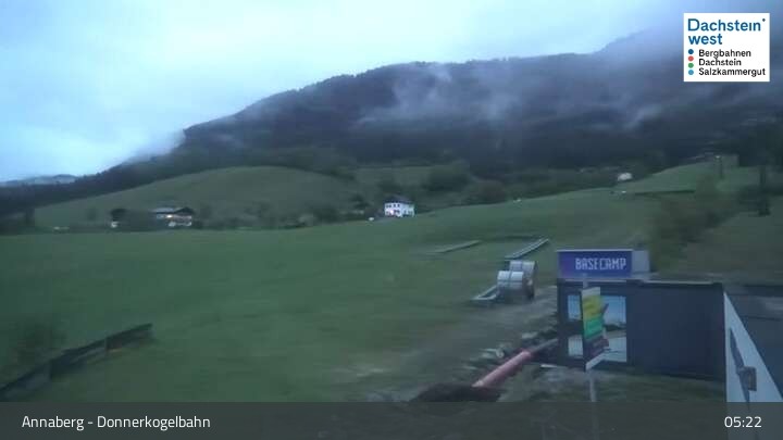 Archiv Foto Webcam Annaberg-Lungötz - Dachstein West - Donnerkogelbahn