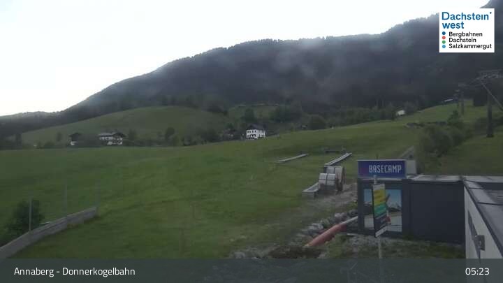 Archiv Foto Webcam Annaberg-Lungötz - Dachstein West - Donnerkogelbahn