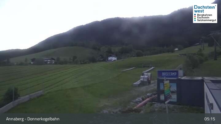 Archiv Foto Webcam Annaberg-Lungötz - Dachstein West - Donnerkogelbahn