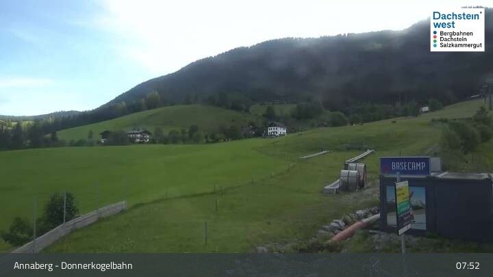 Archiv Foto Webcam Annaberg-Lungötz - Dachstein West - Donnerkogelbahn