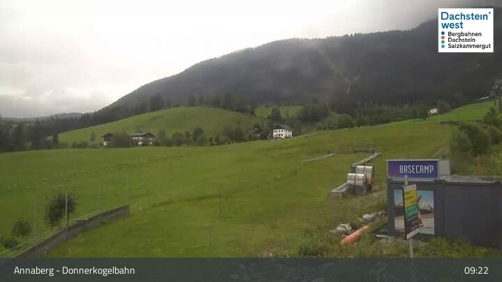 Archiv Foto Webcam Annaberg-Lungötz - Dachstein West - Donnerkogelbahn