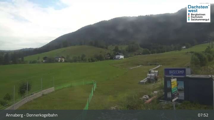 Archiv Foto Webcam Annaberg-Lungötz - Dachstein West - Donnerkogelbahn