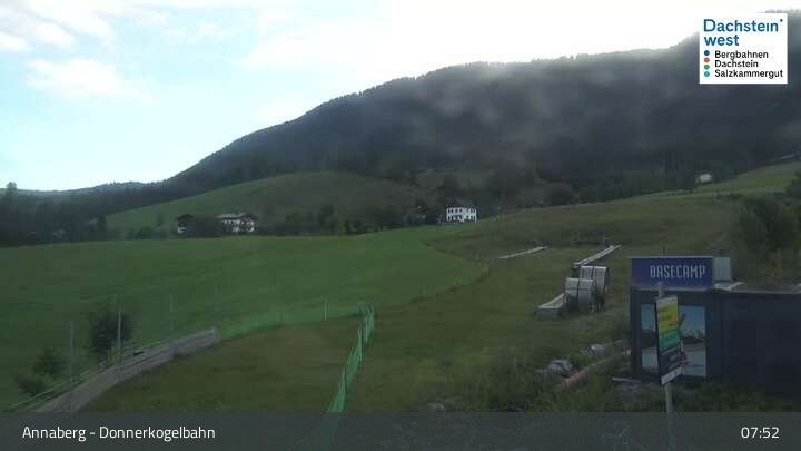 Archiv Foto Webcam Annaberg-Lungötz - Dachstein West - Donnerkogelbahn