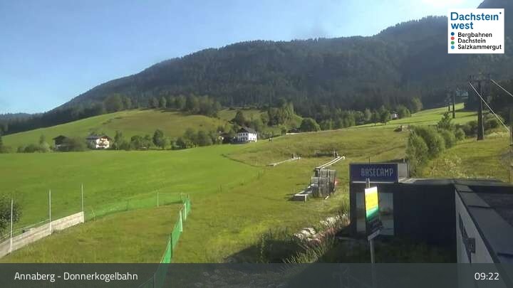 Archiv Foto Webcam Annaberg-Lungötz - Dachstein West - Donnerkogelbahn