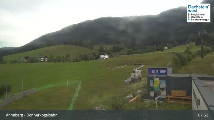Archiv Foto Webcam Annaberg-Lungötz - Dachstein West - Donnerkogelbahn