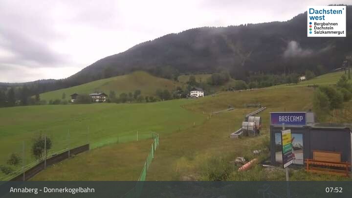 Archiv Foto Webcam Annaberg-Lungötz - Dachstein West - Donnerkogelbahn