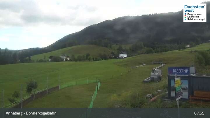 Archiv Foto Webcam Annaberg-Lungötz - Dachstein West - Donnerkogelbahn