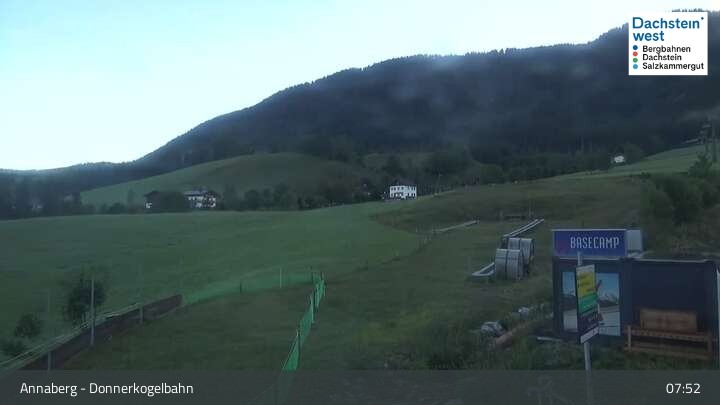 Archiv Foto Webcam Annaberg-Lungötz - Dachstein West - Donnerkogelbahn